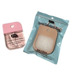 b.pure Jasmine Dragon Fruit Hand Sanitizer Spray & Silicone Keychain Case Set